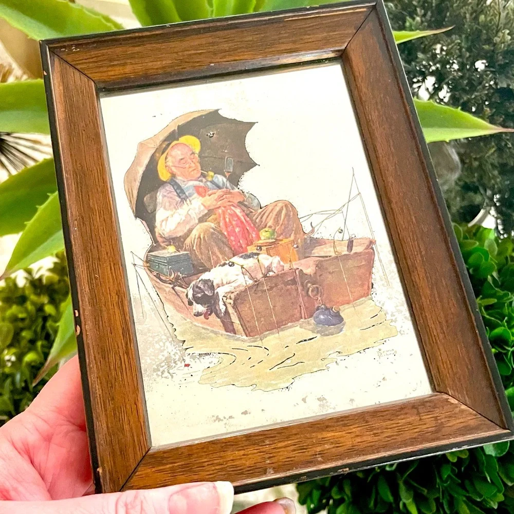 Norman Rockwell Glassiques Mirror Picture
